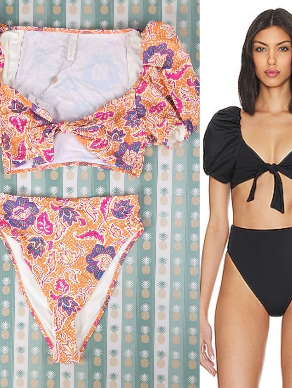 Cleobella Maude & Alice Bikini in Tropique